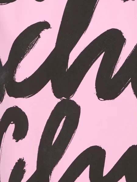Tunika Moschino Cheap & Chic nyomtatás rózsaszín