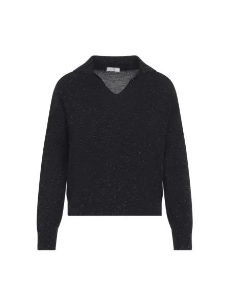 Sweter Peserico wełniany niebieski