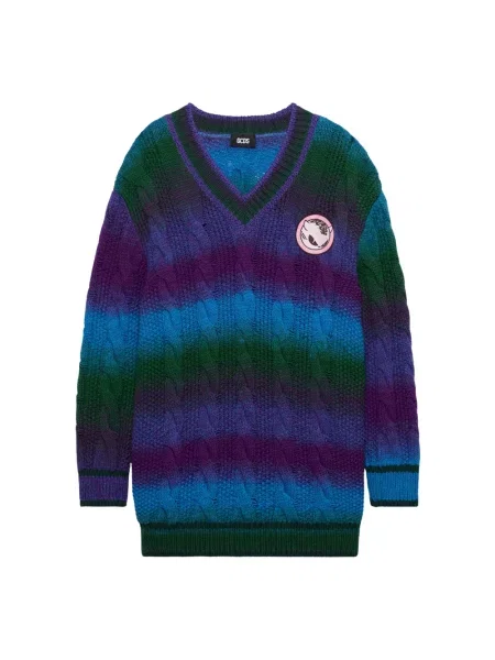 Sweter Gcds niebieski