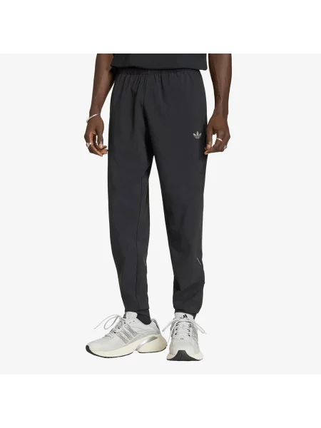 Kalhoty adidas Tech Trefoil Essentials Woven Pant Black L černé