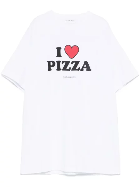 Tricou Joshua Sanders alb