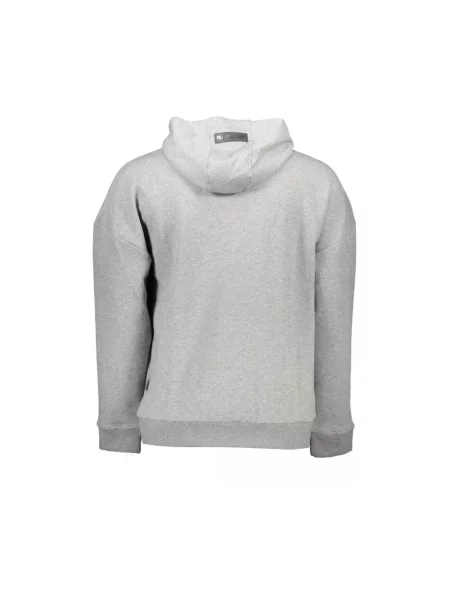 Bluza z kapturem Plein Sport z kapturem szara