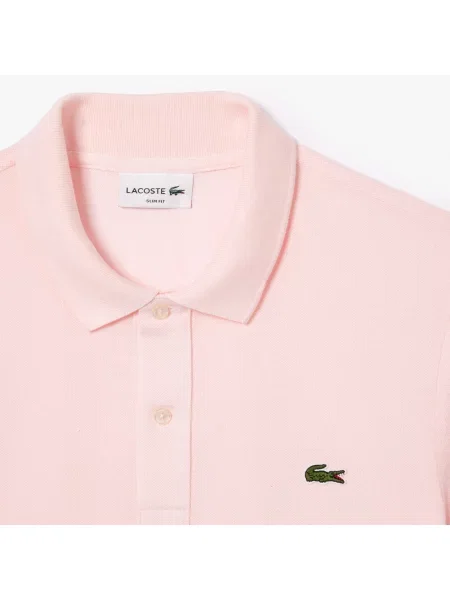 Поло Lacoste розовое