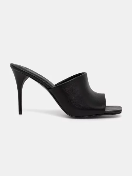 Usnjeni natikači Answear.LAB črna