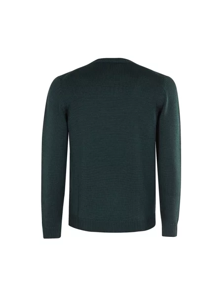 Sweter Roberto Collina zielony