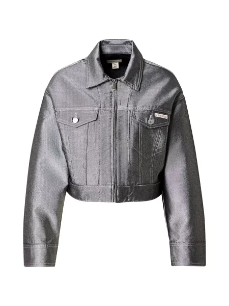 Calvin Klein Geacă de blugi argintiu