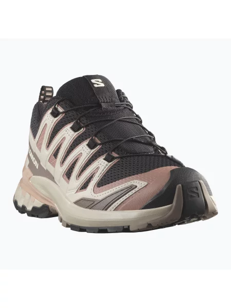 Női futócipő Salomon XA Pro 3D V9 black/burlwood/mahogany rose. Méret: 38 EU fekete