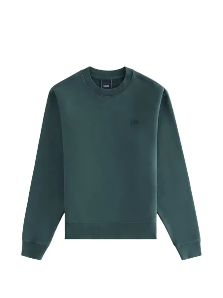 Hanorac crewneck Kith cu decolteu rotund verde