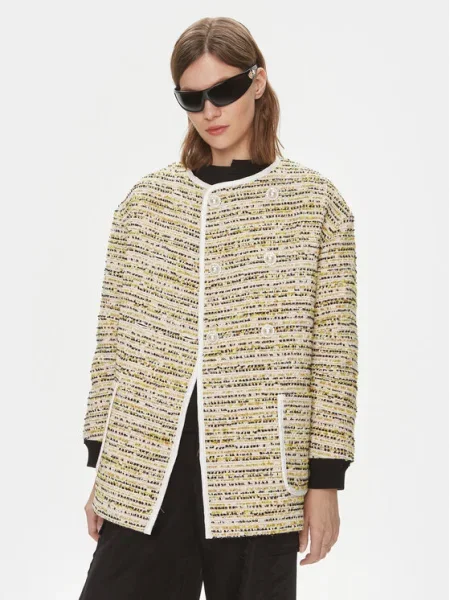 Custommade geaca din amestec de lana de tranzitie verde