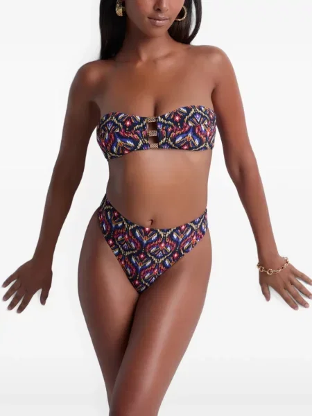 Bikini Aubade cu imagine albastru