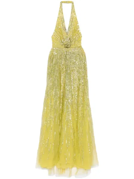 Sukienka Elie Saab zielona