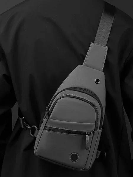 Сумка через плечо Royalbag серая