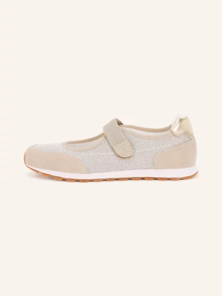 Candice Cooper Baleriny Plume Flapi beige beżowe