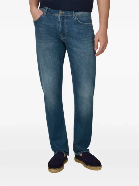 Straight fit džíny Boggi Milano modré