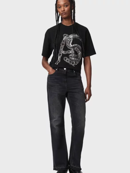 Футболка Allsaints чорна