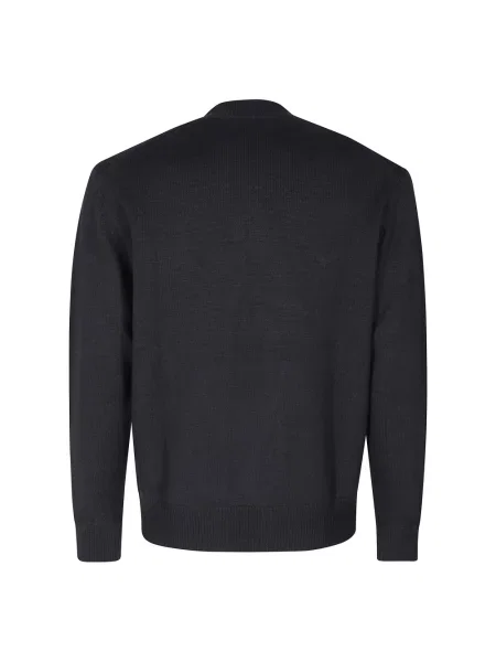 Sweter Paolo Pecora wełniany niebieski