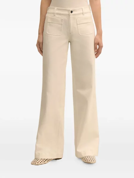 Blugi evazați Brooks Brothers evazate
