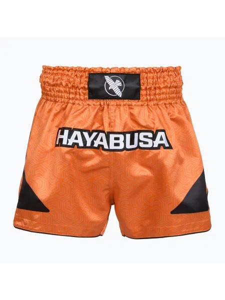 Pantaloni scurți de antrenament pentru bărbați Hayabusa Core Fight orange portocaliu