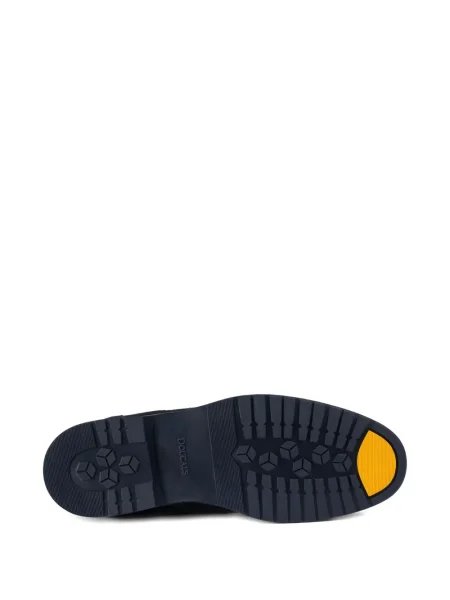 Botine Doucal's din piele de căprioară slip-on albastru