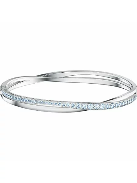 Bransoletka Swarovski biała