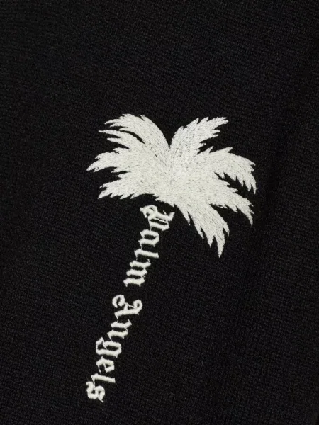 Heláncă Palm Angels cu broderie negru