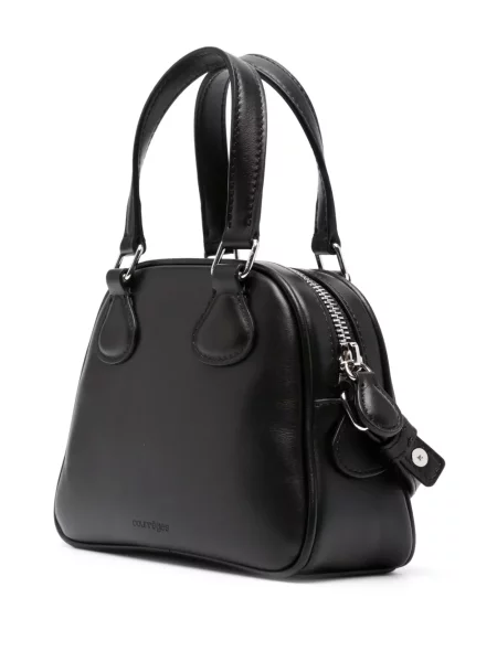 Geantă Courreges din piele negru