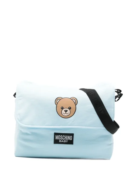 Torba dziecięca Moschino niebieska