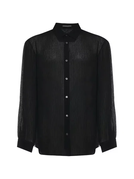 Риза Ann Demeulemeester черно
