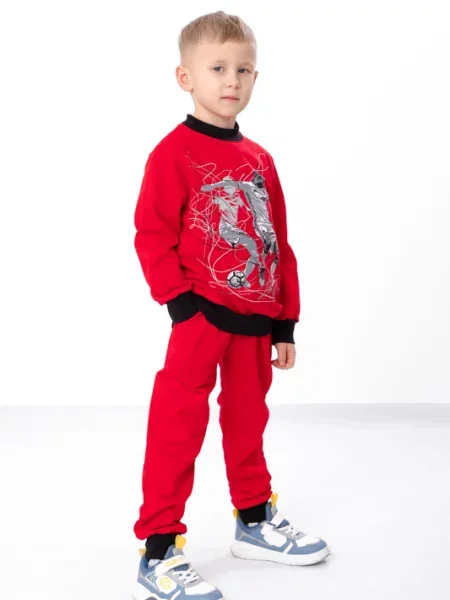 Дитячий Спортивний костюм Носи своє червоний