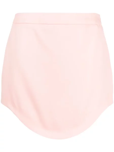 Mała mały spódnica mini Casablanca wełniana różowa