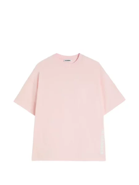 Tricou Jil Sander cu imagine roz