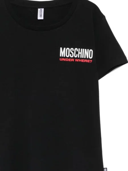 Tricou Moschino cu imagine negru