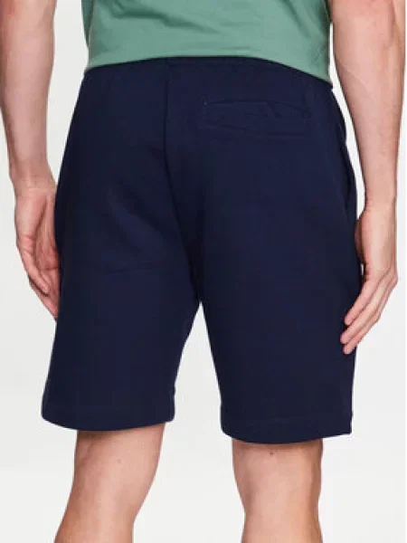Lacoste sportske kratke hlače muške s pamukom plava