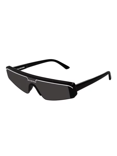 Okulary przeciwsłoneczne Balenciaga Ski czarne