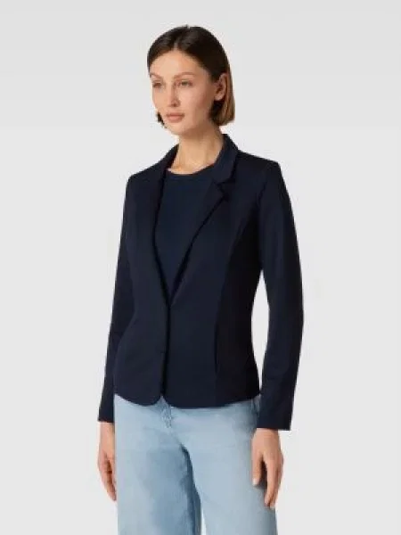 Kardigan rozpinany w kroju regular fit z zamkiem błyskawicznym Soyaconcept czarny