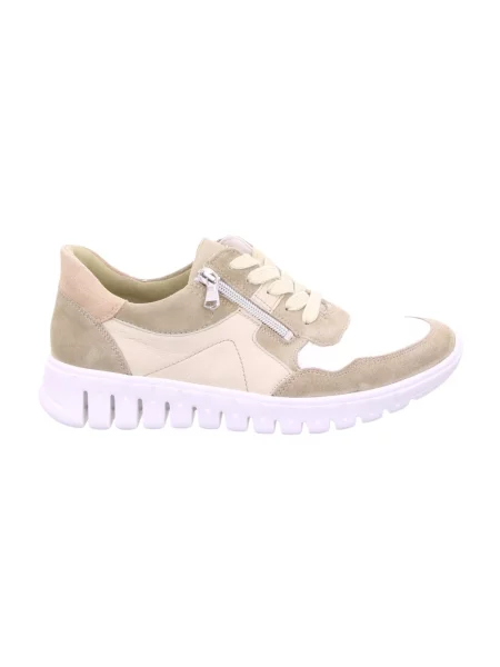 Sneakersy Waldläufer zamszowe beżowe