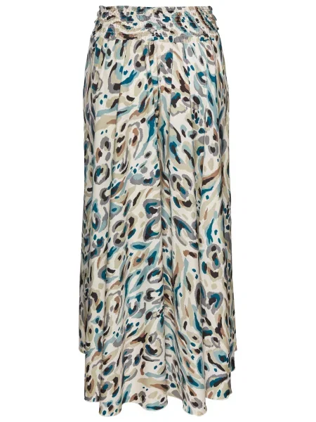 LASCANA Fustă nisipiu / albastru / maro negru
