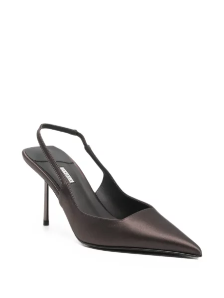 Pantofi cu toc Le Silla slingback maro