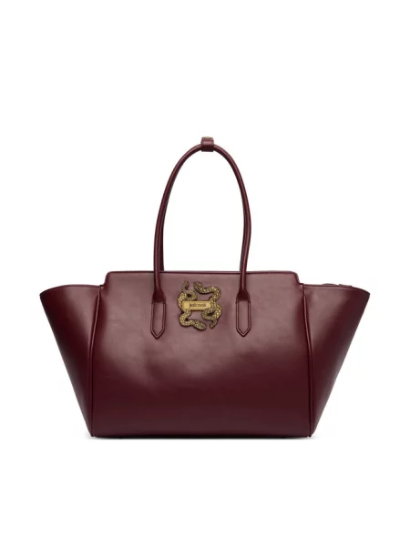 Just Cavalli Torebka Bordowy