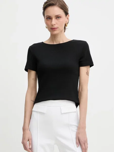 Patrizia Pepe tricou pentru femei din cu negru