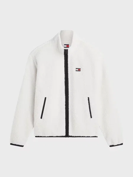 Свитер Tommy Jeans тедди белый