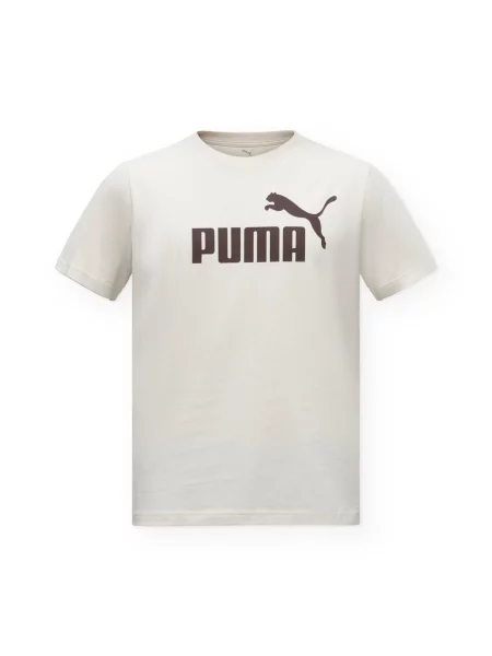 PUMA Tricou funcțional ESS No. 1 maro închis / deschis gri