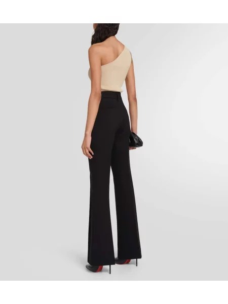 Pantaloni Dorothee Schumacher cu talie înaltă negru