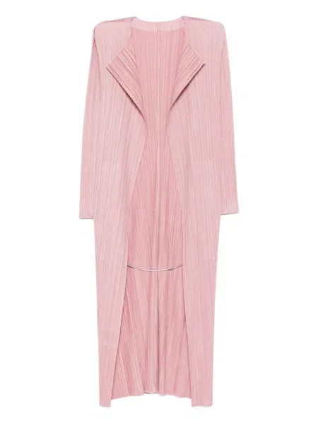Palton Pleats Please Issey Miyake plisat roz