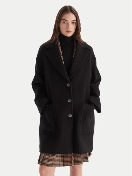 MAX&Co. Вовняне пальто чорний