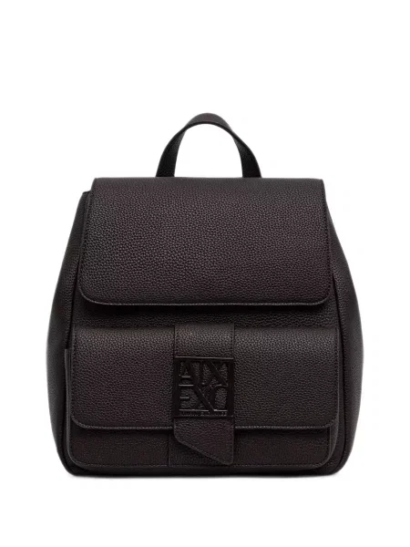 Rucsac Armani Exchange cu autograf maro