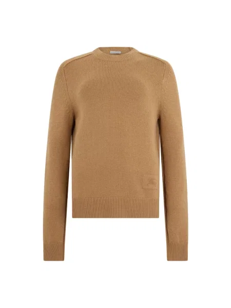 Sweter Burberry brązowy