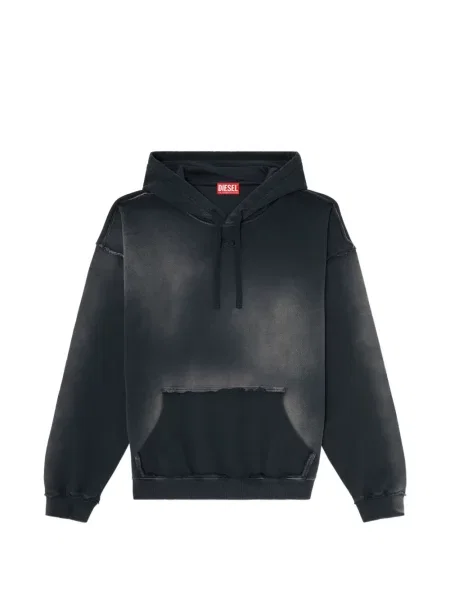 Hanorac cu glugă Diesel negru