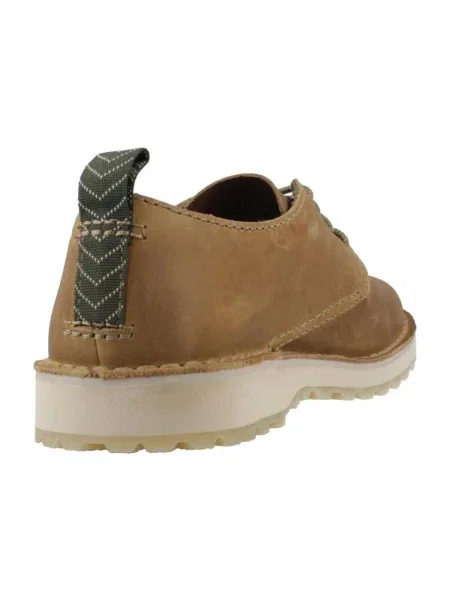 Pantofi Clarks din dantelă maro