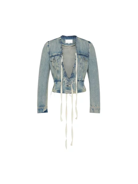 Kurtka jeansowa Maison Margiela niebieska